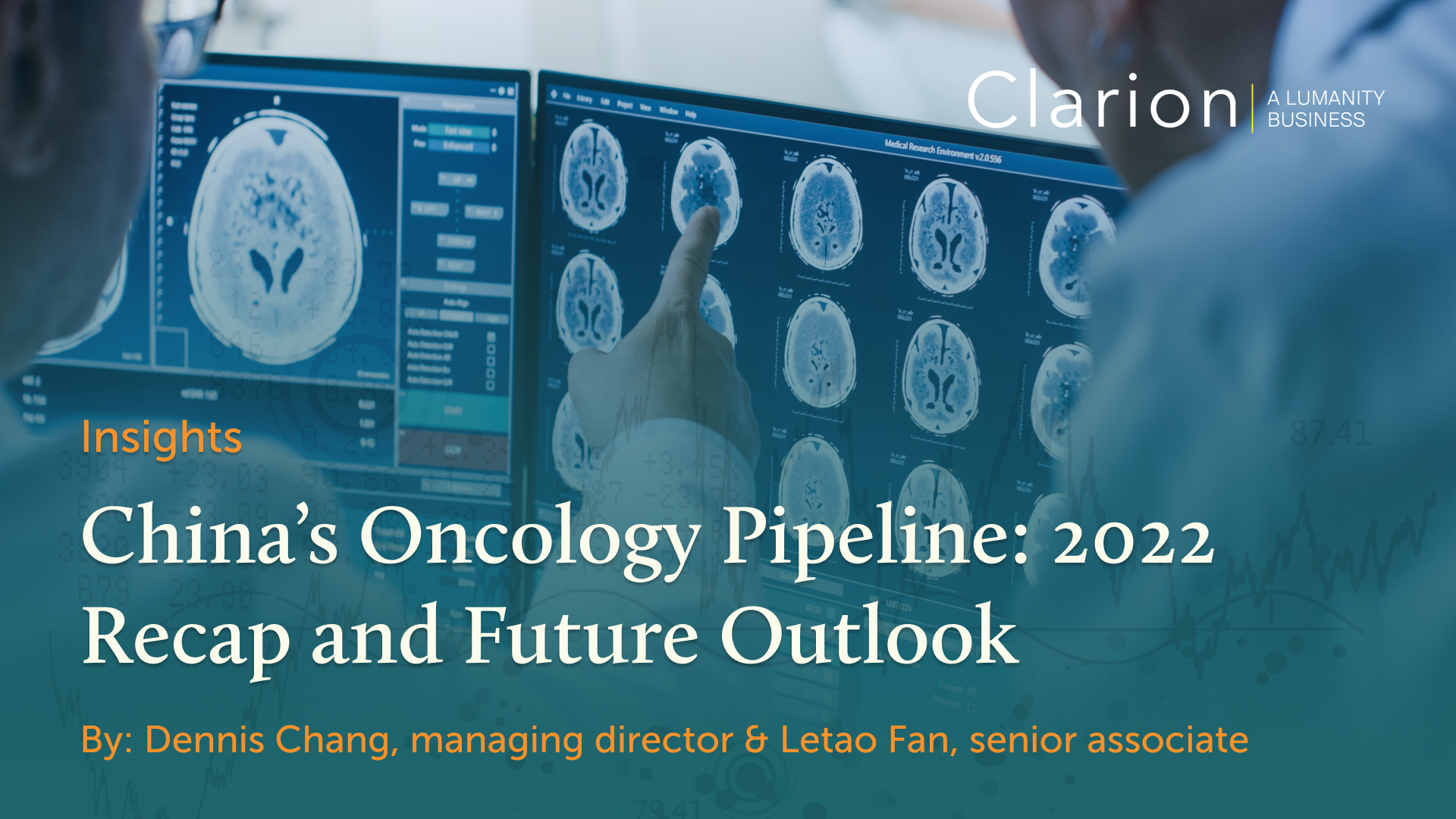 China's oncology pipeline: 2022 Recap and future outlook